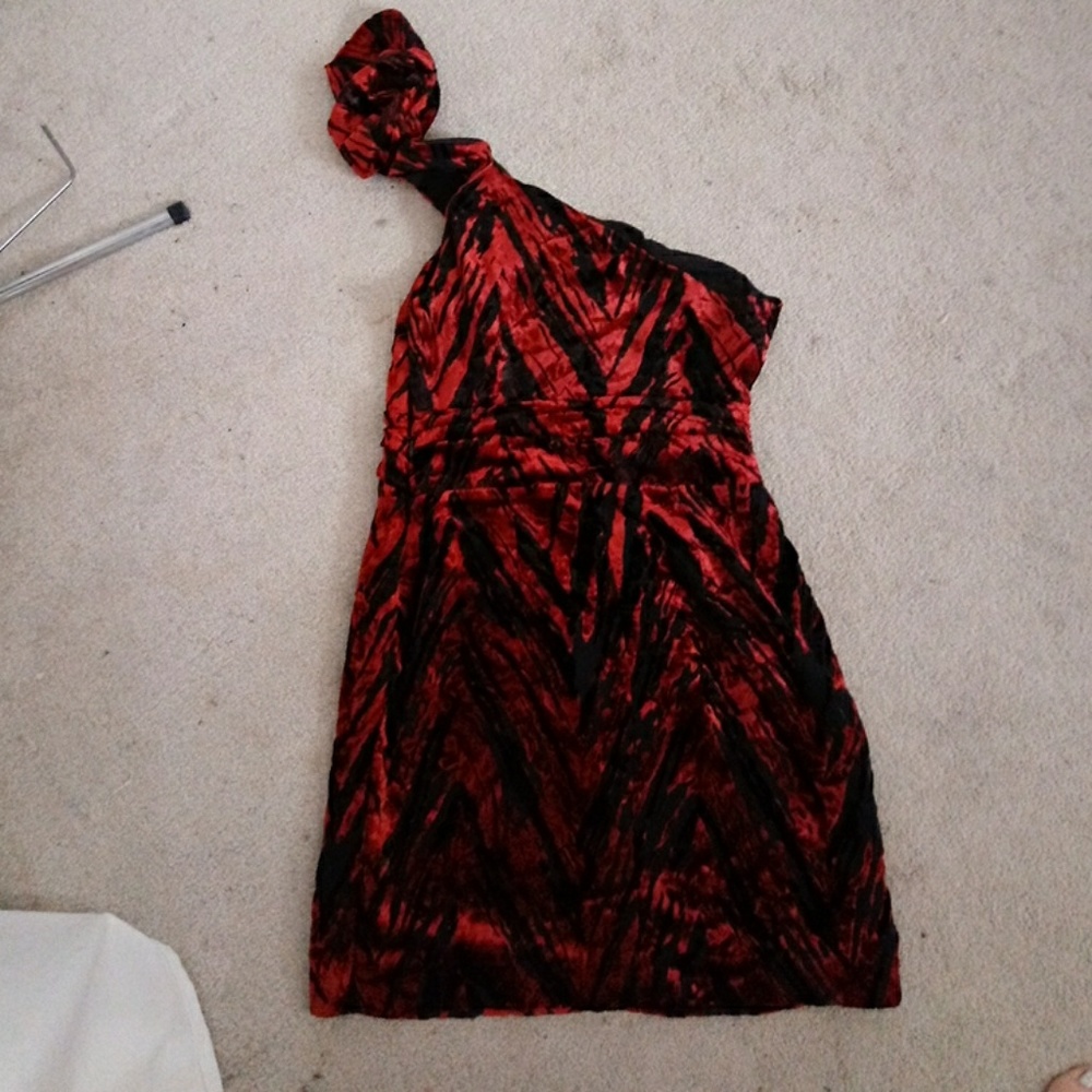 One sided party dress